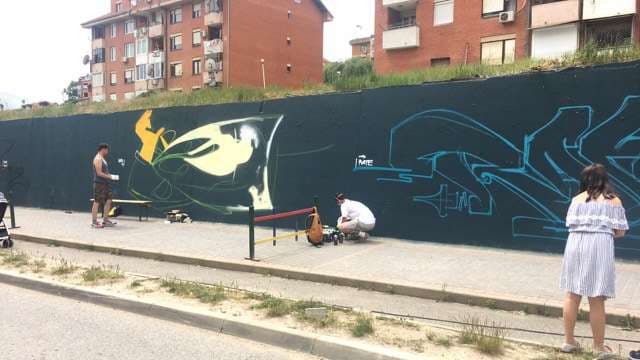 "Meeting Of Styles" mbledh artistët e grafiteve në Prishtinë