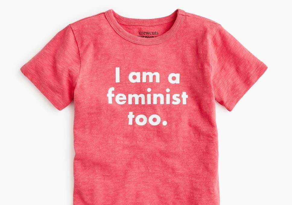 Fanellat për vogëlushë, "Gjithashtu, edhe unë jam feminist"
