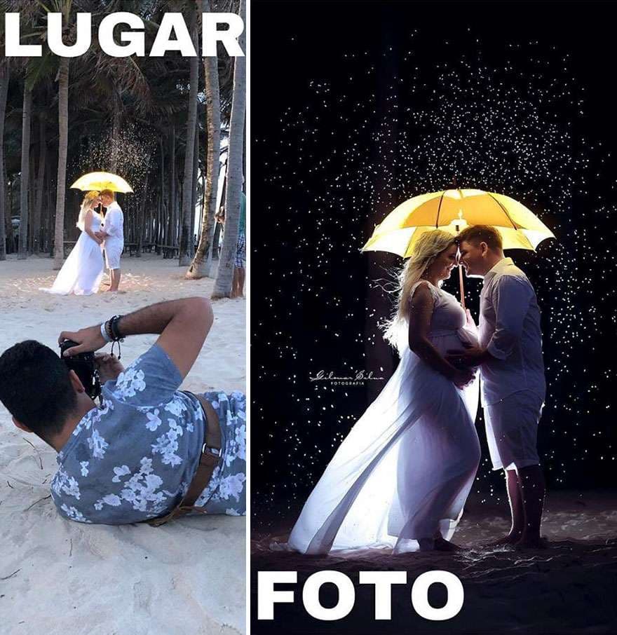 S’do ta besoni çfarë ndodhë prapa një fotografie perfekte (FOTO)
