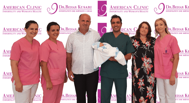 Pas 25 viteve, çifti Paqarizi gëzojnë fëmijën e parë, falë metodave shkencore të Klinikës Amerikane “Dr. Behar Kusari”