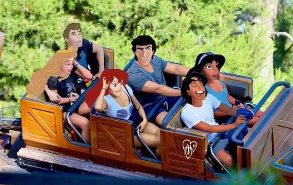 Si do të jetonin karakteret e Disney në botën tonë? (FOTO)