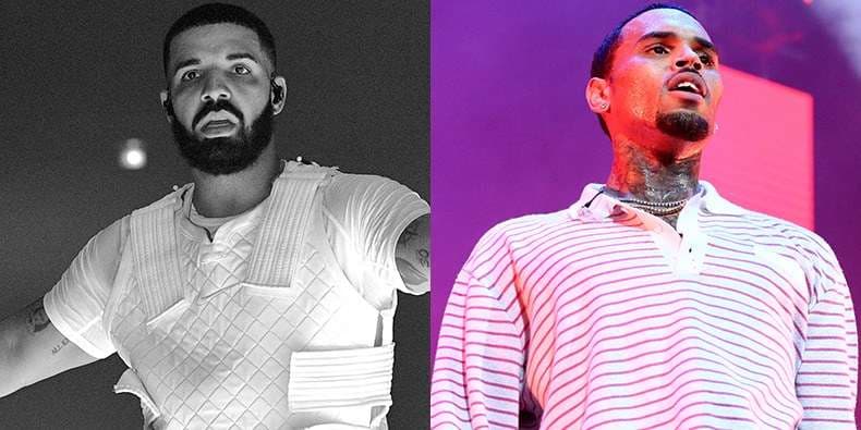 Drake dhe Chris Brown ribashkohen në skenën e Los Angeles (VIDEO)