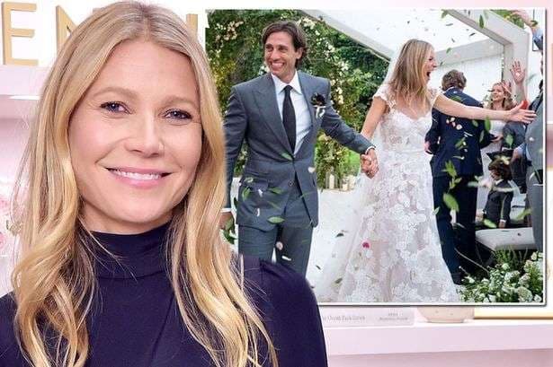 Kështu dukej Gwyneth në dasmën e saj (FOTO)