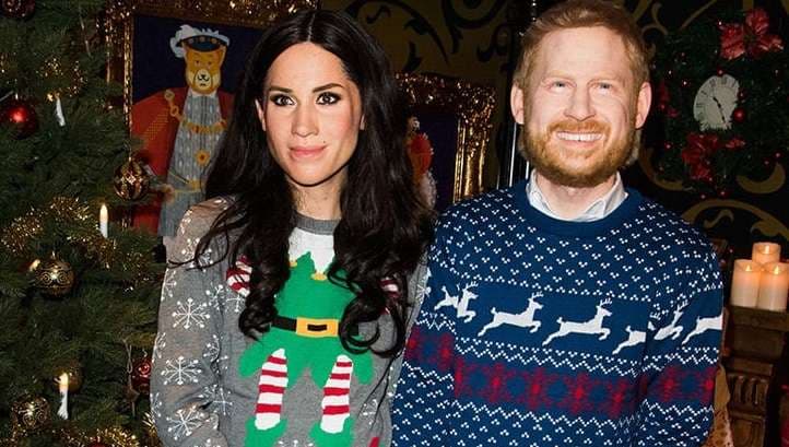 Muzeu Madame Tussauds i prezanton skulpturat prej dylli të Meghan dhe Harry (VIDEO)