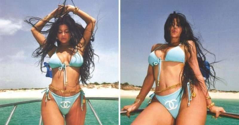 Kylie Jenner vesh bikine që janë më të vjetra se sa ajo