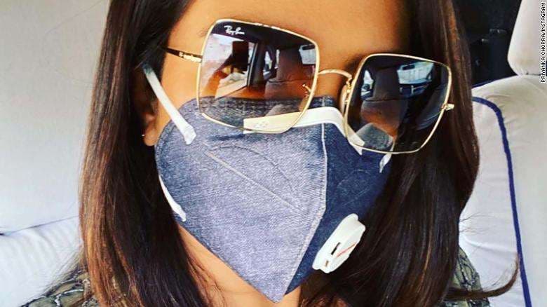 Ajri i ndotur në Indi, Priyanka në xhirime me maskë