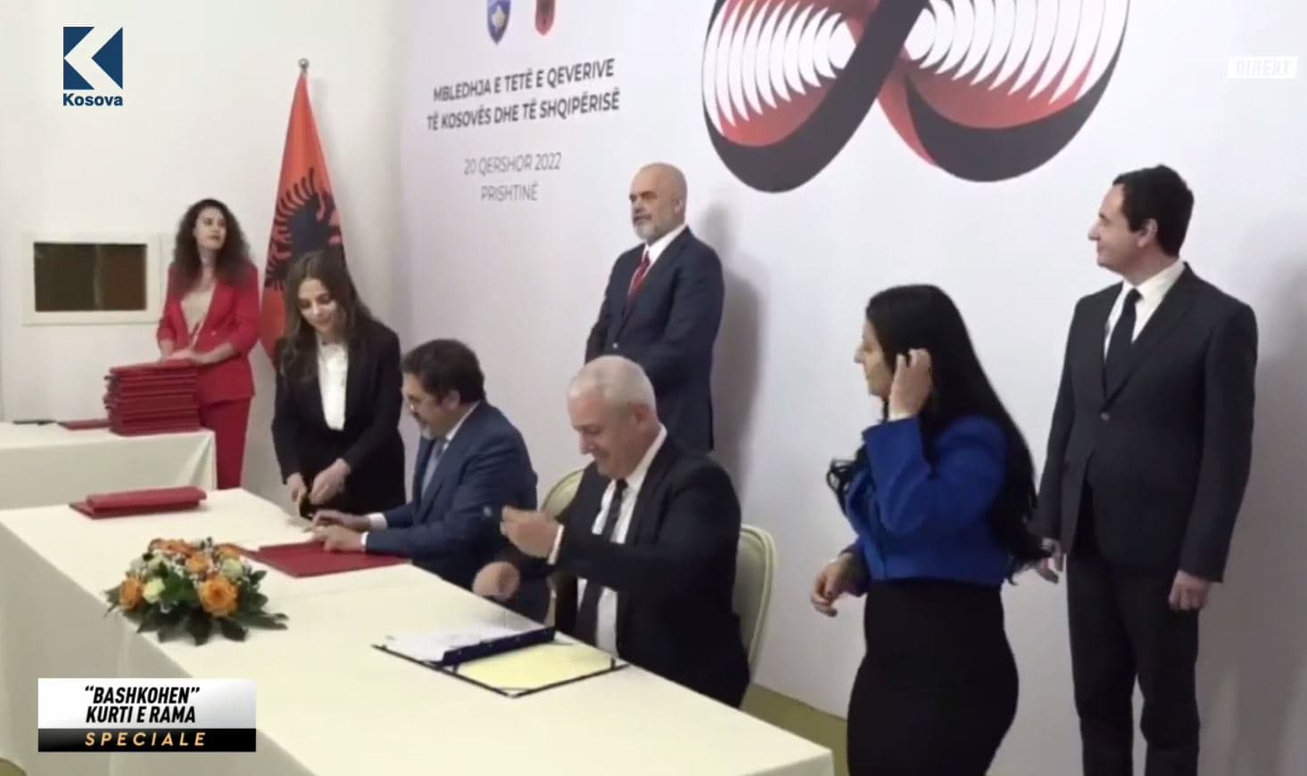 Këto janë të gjitha marrëveshjet e nënshkruara sot midis Kosovës dhe Shqipërisë