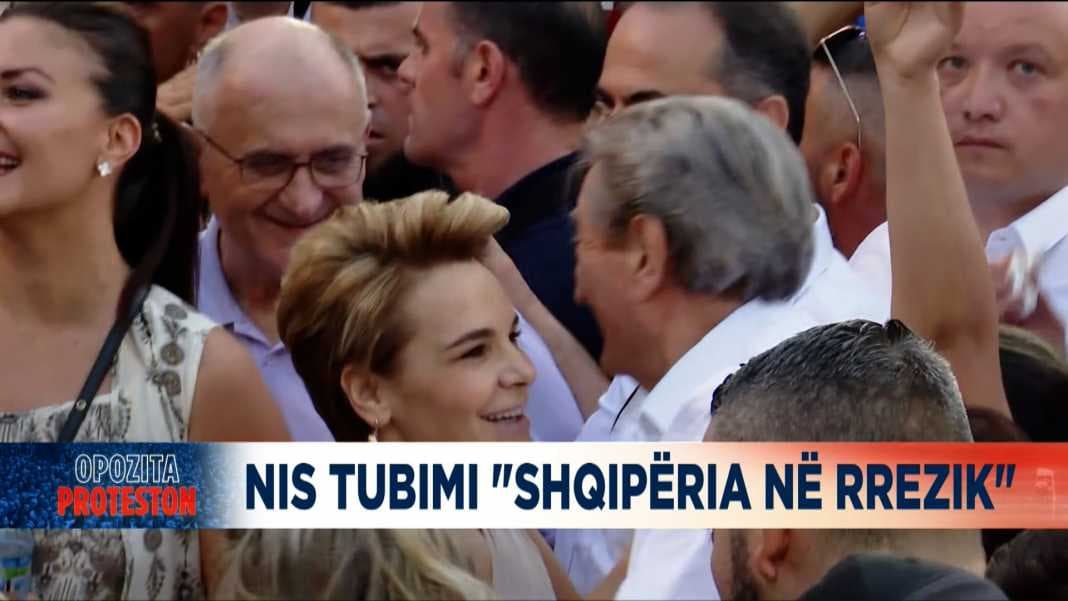 Berisha takon Kryemadhin në protestë, do mbajnë fjalim njëri pas tjetrit