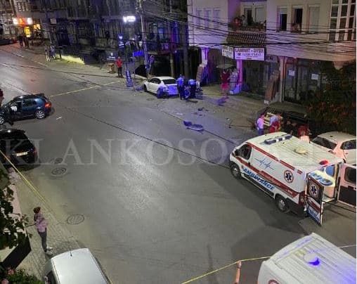 Pamje nga aksidenti ku humbi jetën 19 vjeçari në Kodrën e Trimave (VIDEO)