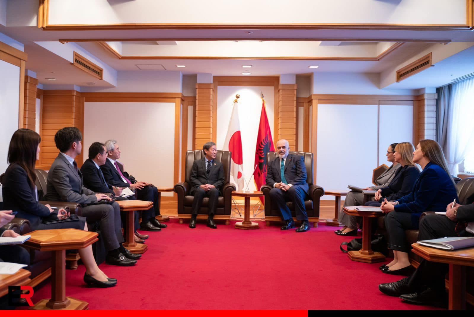 Rama nis vizitën zyrtare në Japoni