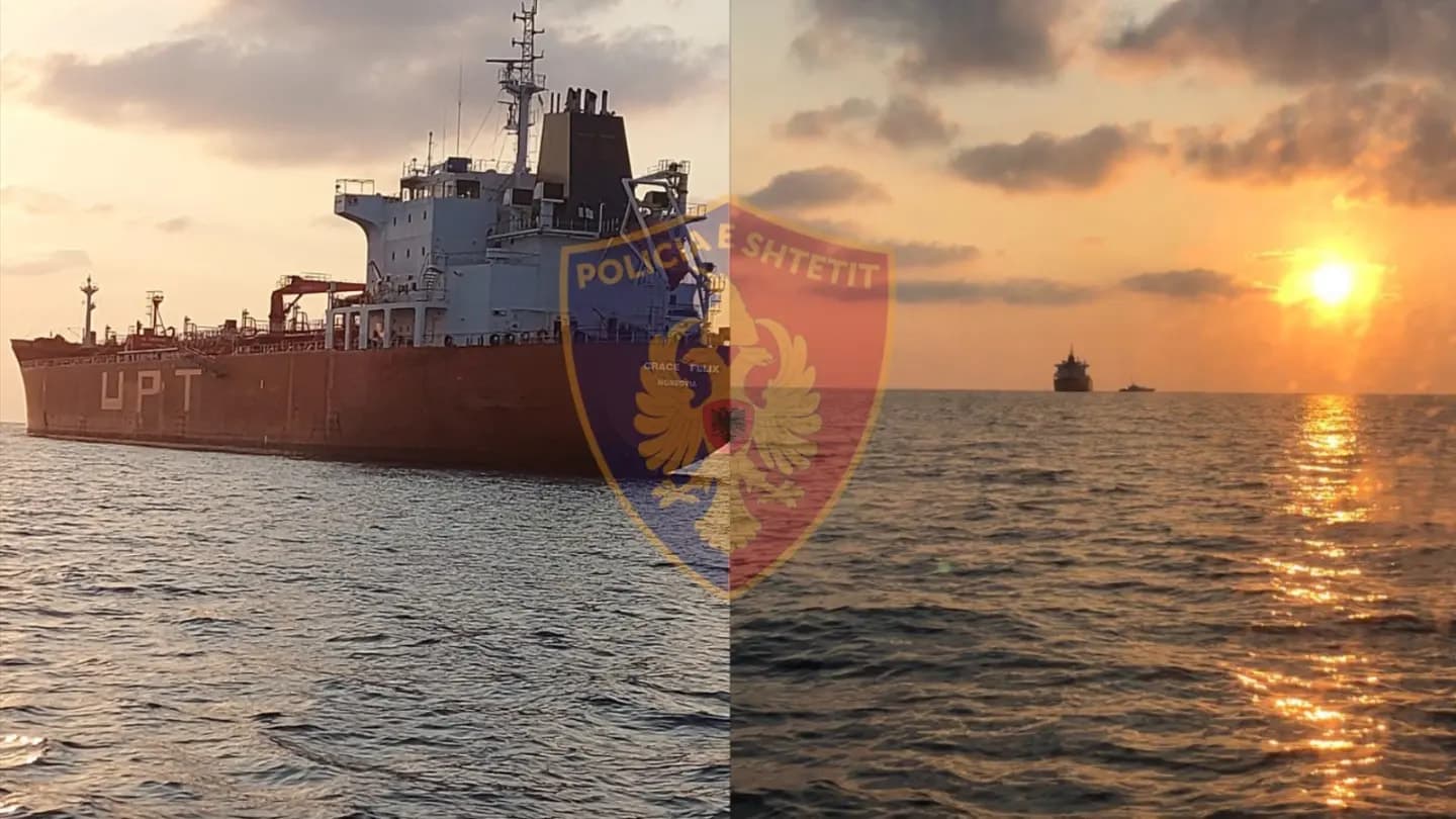 Policia bllokon anijen ruse me mbi 22 mijë litra naftë në Portin e Durrësit (FOTO)