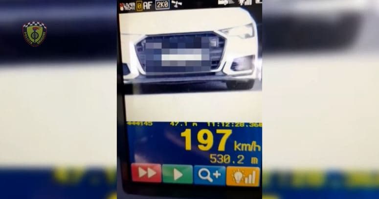Shqipëri: Dënohet me afro 500 euro kosovari, voziti me Audi A7 197 km/h (VIDEO)