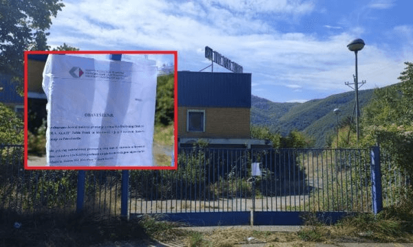 Policia me aksion në veri në një fabrikë në Zubin Potok