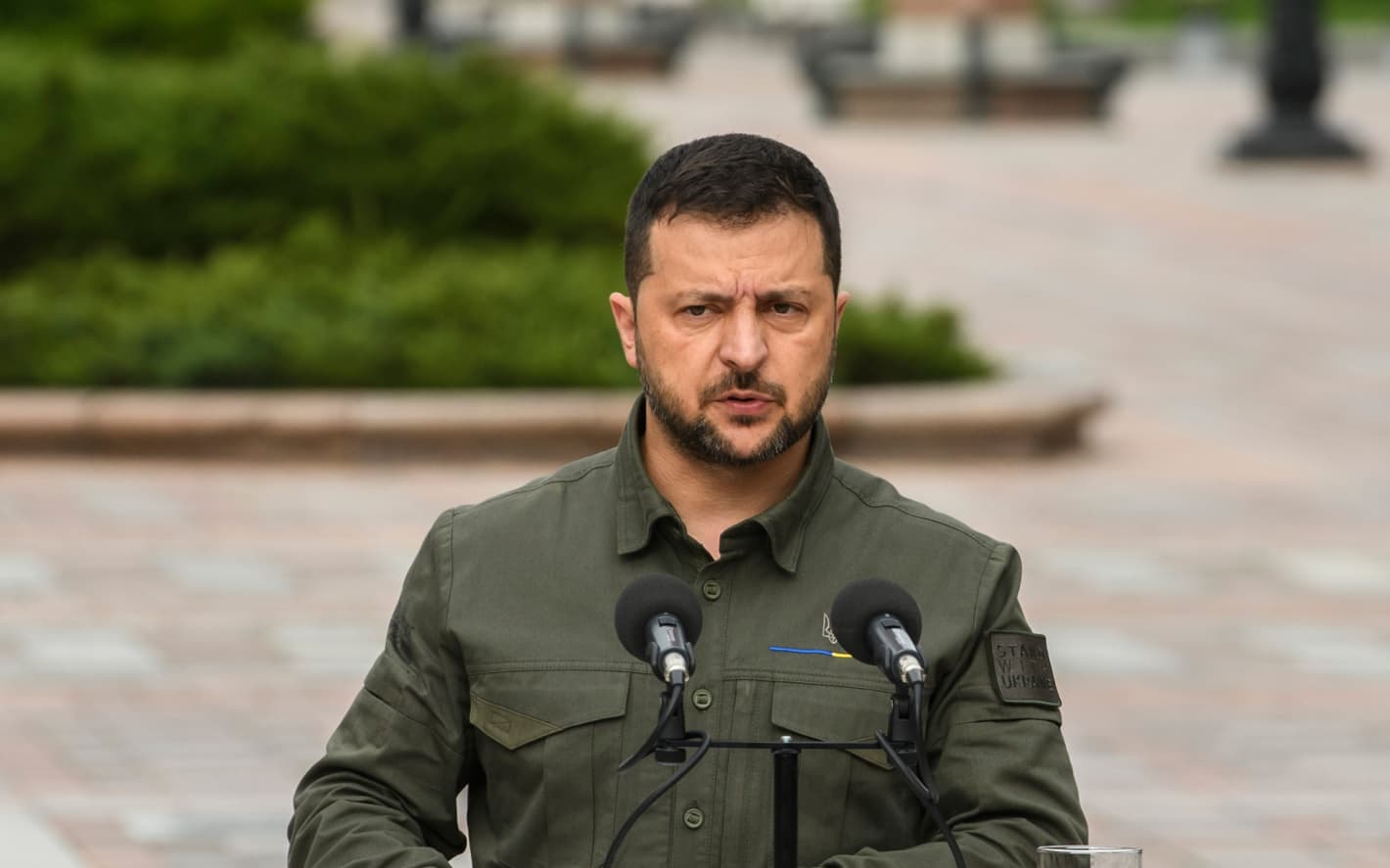 Zelensky takon Ministrin e Mbrojtjes së Sllovakisë, diskutuan zhvillimet në vijën e frontit me Rusinë