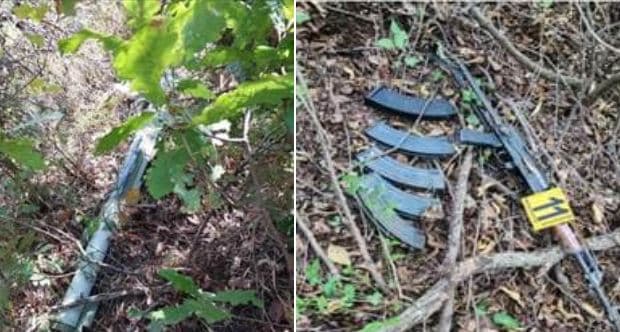Sekuestrohen edhe një sasi e armëve, municionit dhe pajisjeve ushtarake në Zveçan (FOTO)
