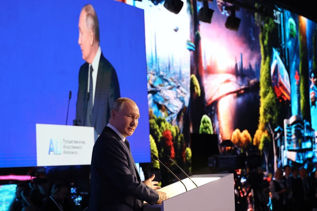 Putin i bën thirrje Rusisë që të rivalizojë Perëndimin në zhvillimin e Inteligjencës Artificiale