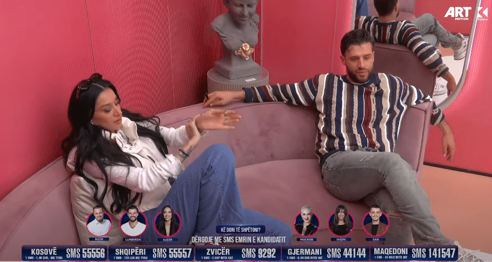 Lumbardhi ka diçka për të sqaruar me Albyn në lidhje me afërsinë me të dhe Kaderin (VIDEO)