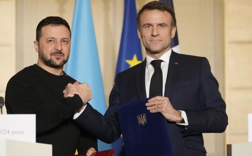 Macron-Zelenskyt: Franca do të dërgojë më shumë ndihmë ushtarake në Ukrainë