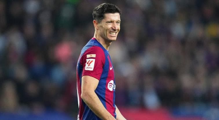 Lewa vendimtar në fitoren e vështirë të Barcelonës