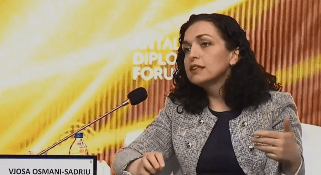 Osmani thotë se sanksionet ndaj Rusisë çojnë drejt paqes afatgjatë