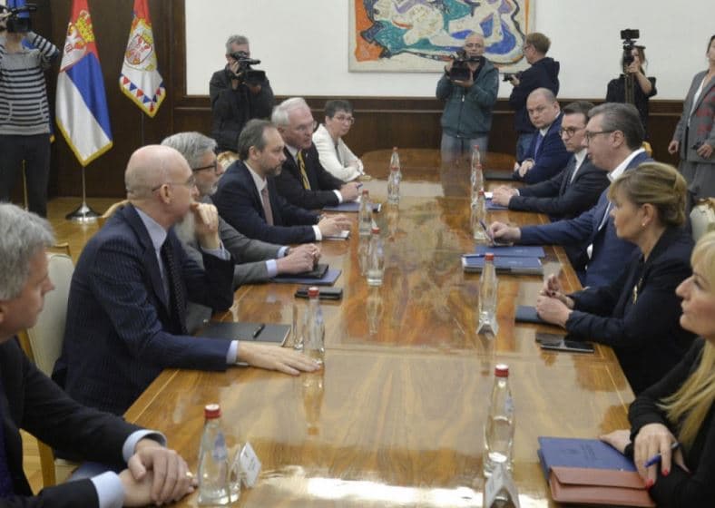 Vuçiq: Kam pasur një takim të gjatë dhe të hapur me përfaqësuesit e Quintit dhe BE-së