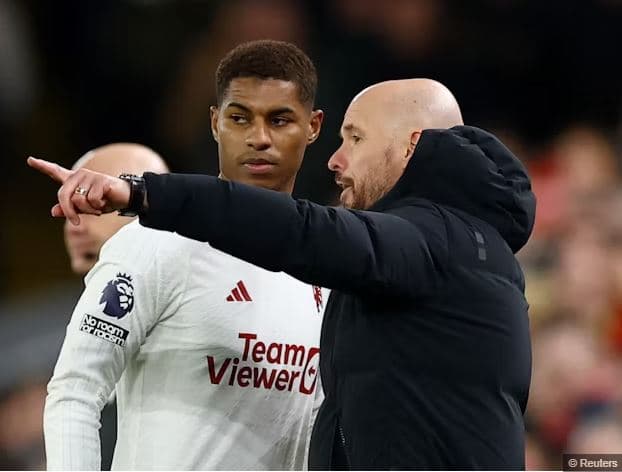 "Të gjithë duhet ta mbështesin atë" - Erik ten Hag këmbëngul se Rashford ka nevojë për mbështetje