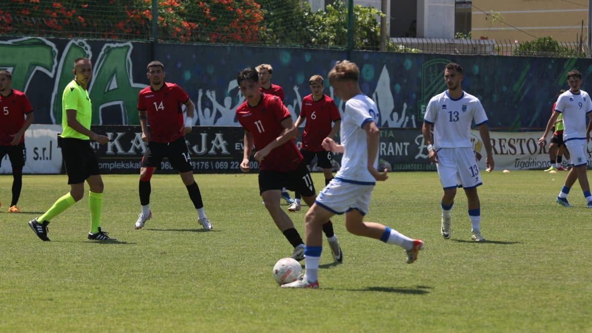 Kosova U19 shënoi fitore në miqësoren e dytë kundër Shqipërisë
