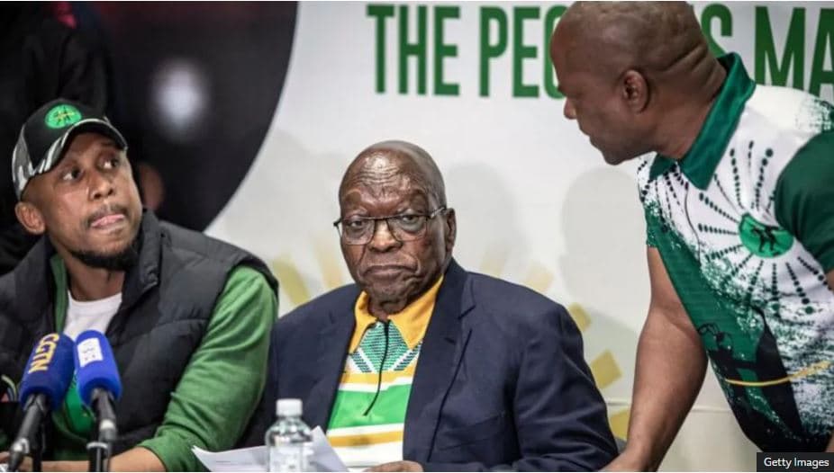 Partia MK e Zuma do t'i bashkohet aleancës opozitare të Afrikës së Jugut