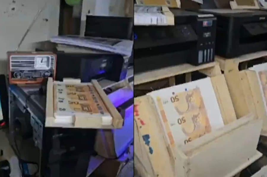 Zbulohet në Napoli shtypshkronja që përmbyti Evropën me kartëmonedha false, u prodhuan 15 milionë euro
