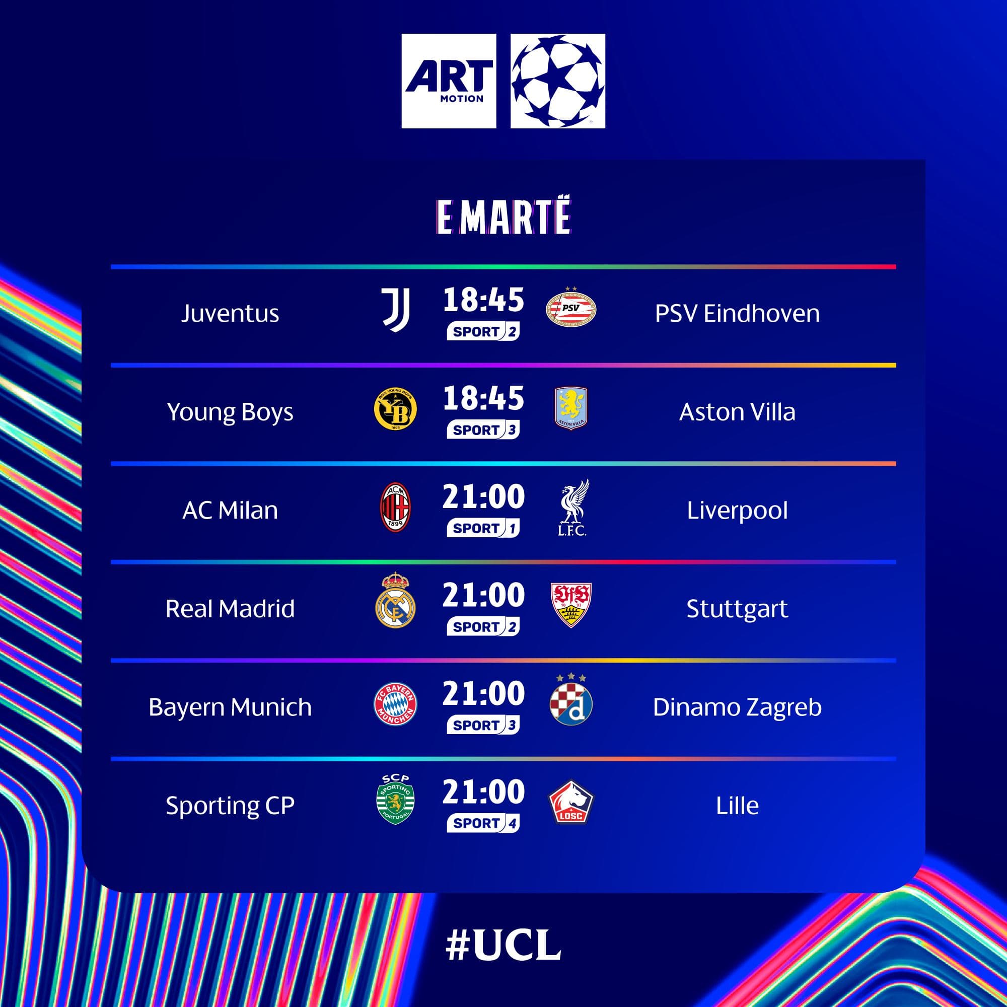 Champions League në Artmotion