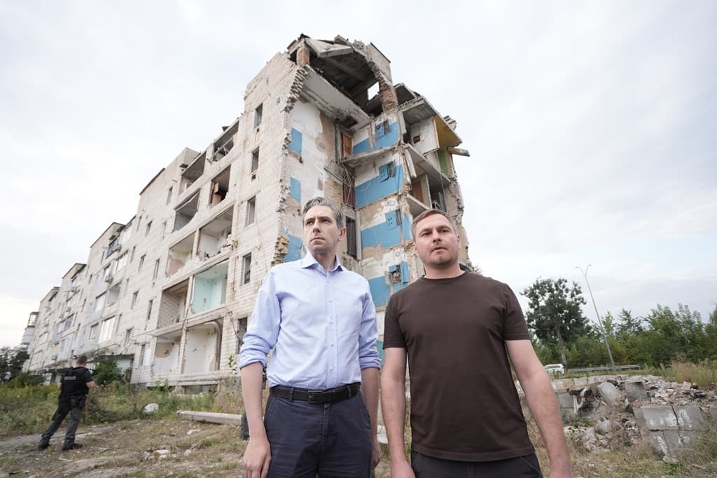 Kryeministri irlandez viziton kryeqytetin ukrainas