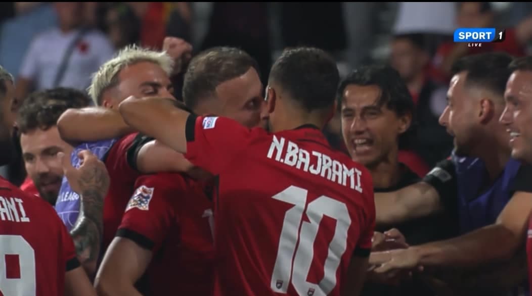GOOOL: Shqipëria barazon gjithçka ndaj Ukrainës, shënon Ismajli