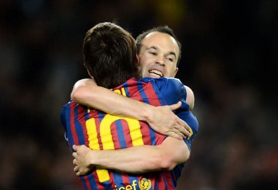 Messi, Iniestës: Do t'i mungosh topit, ishte ndër lojtarët me magjinë më të madhe