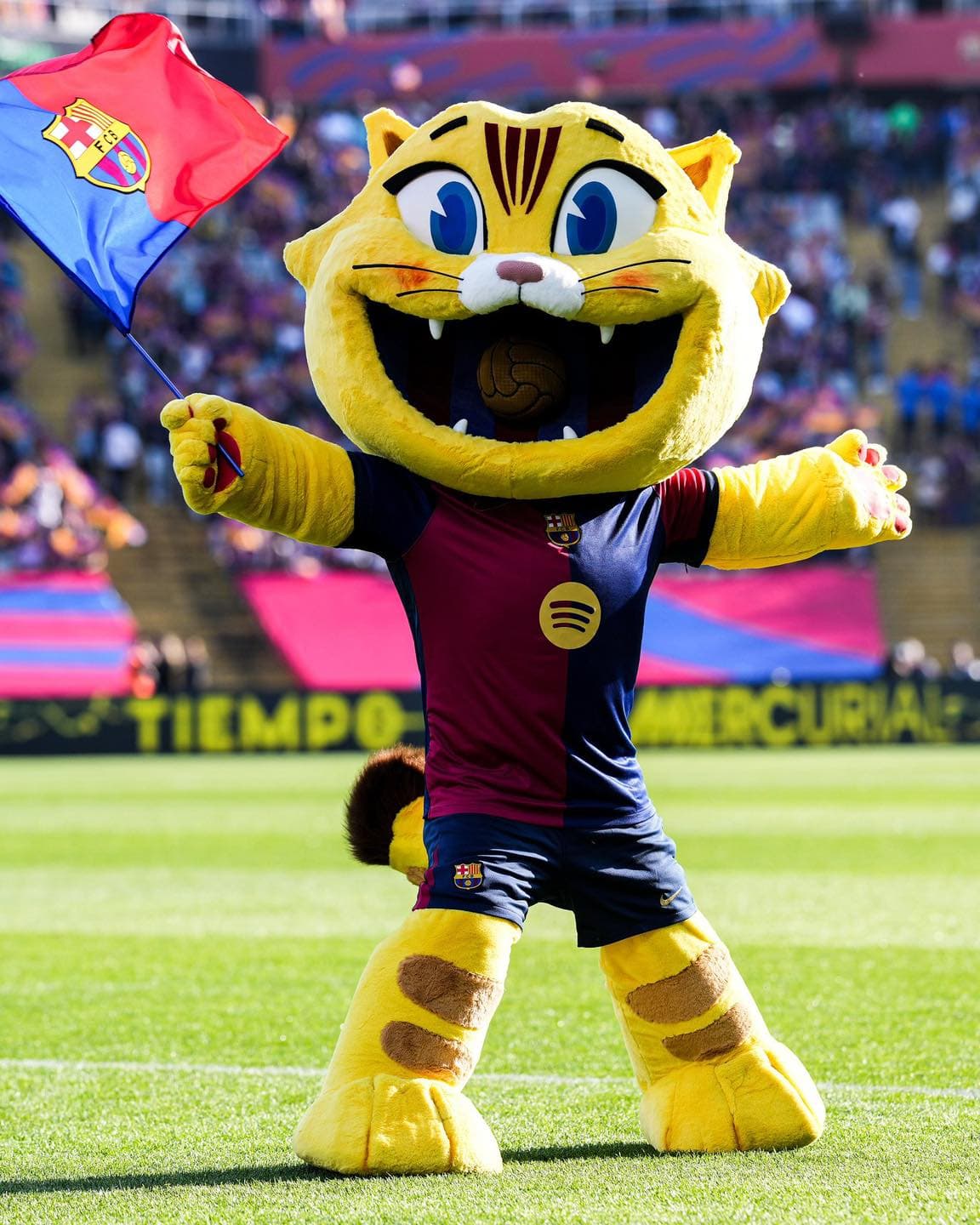 Që nga prezantim i maskotës së re, Barça e ka humbur secilën ndeshje në shtëpi