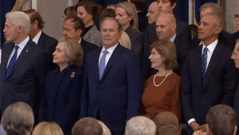 Ish-presidentët mbërrijnë për inaugurimin e Trumpit
