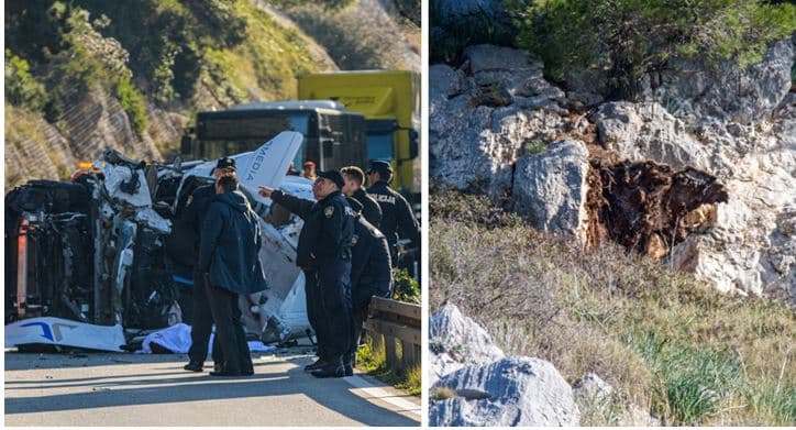 Bie shkëmbi nga 200 metra lartësi në afërsi të Dubrovnikut, lë të vdekur një burrë brenda automjetit