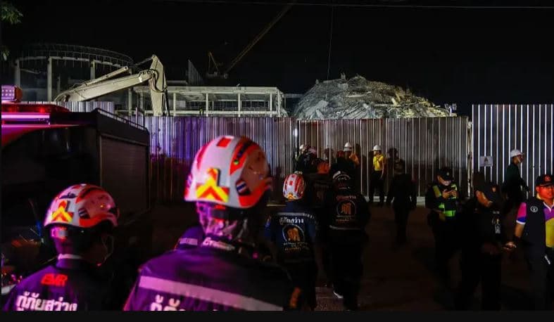Operacionet e shpëtimit vazhdojnë në orët e para të mëngjesit në Tajlandë e Myanmar