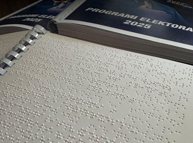PDK shtyp programin në alfabetin Braj, hap konkret për përfshirje dhe barazi sociale