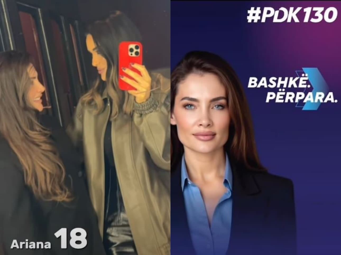 Xhensila Myrtezaj mbështet Ariana Musliu-Shoshin: Votoni numrin 18, që i jep zë gruas! (VIDEO)