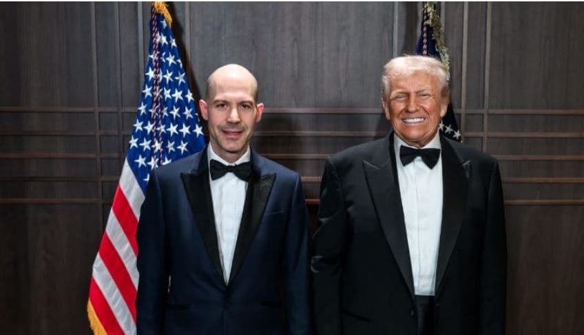 Themeluesi i Bankës TEB takohet me Presidentin e SHBA-së, Donald Trump