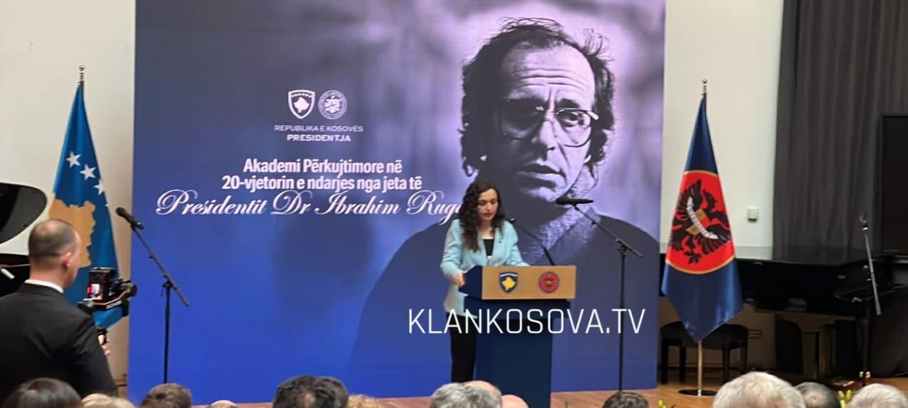 Osmani për Rugovën: I butë në sjellje, i palëkundur në qëndrim