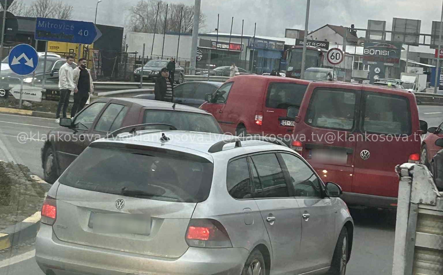 Aksident të rrethi Prishtinë-Mitrovicë