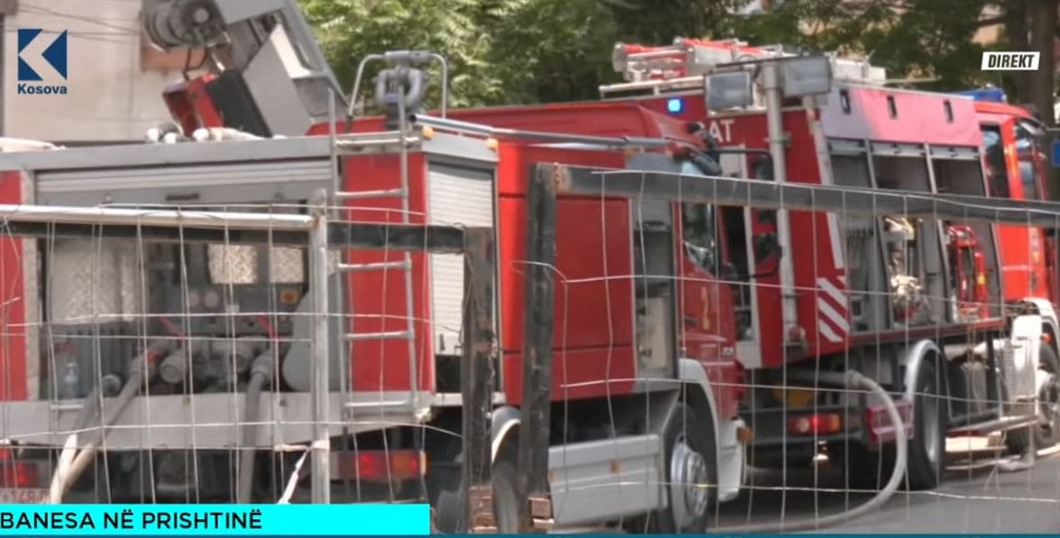 Fëmija po trajtohet në QKUK pas zjarrit në banesën te Parku i Qytetit (VIDEO)