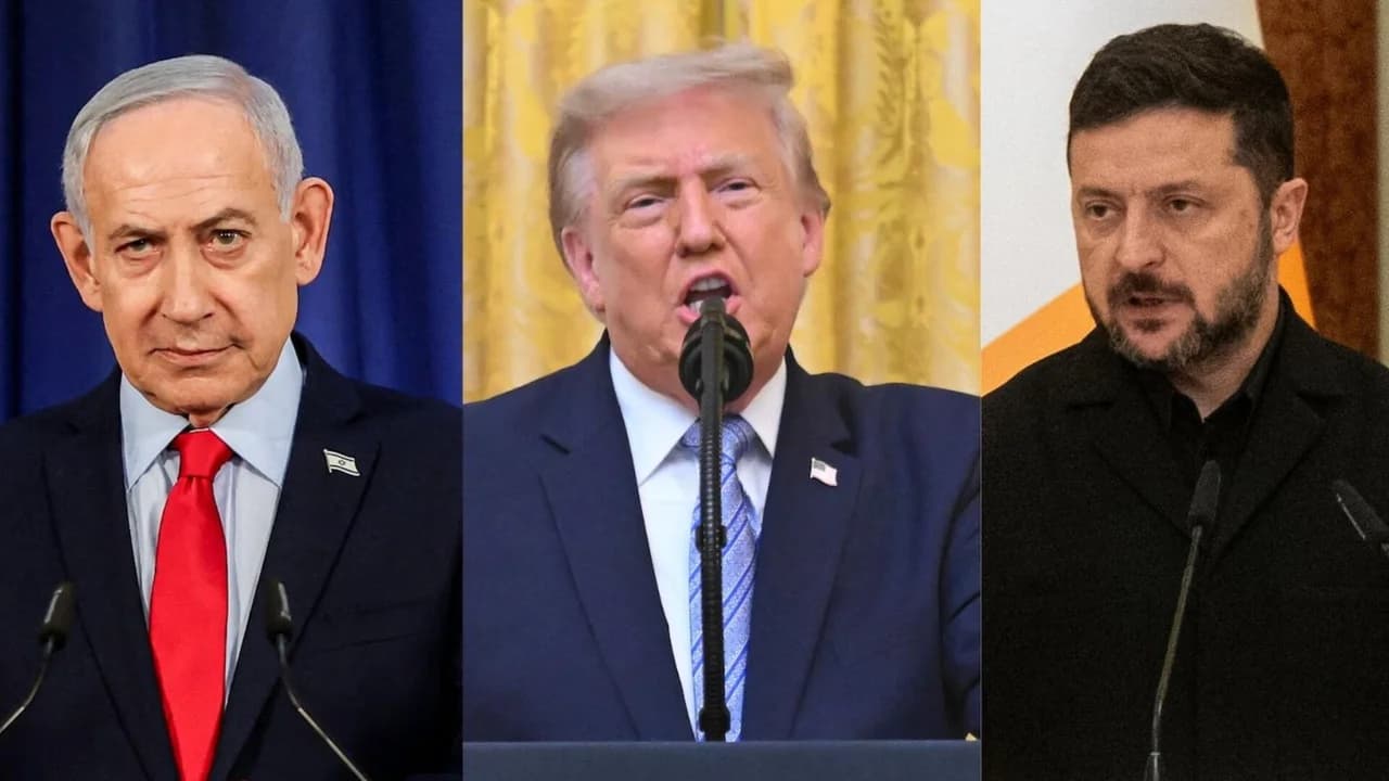 Zelensky dhe Netanyahu do të takohen veçmas me Trump në Shtëpinë e Bardhë